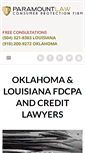Mobile Screenshot of paramountlaw.net