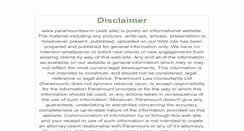 Desktop Screenshot of paramountlaw.in